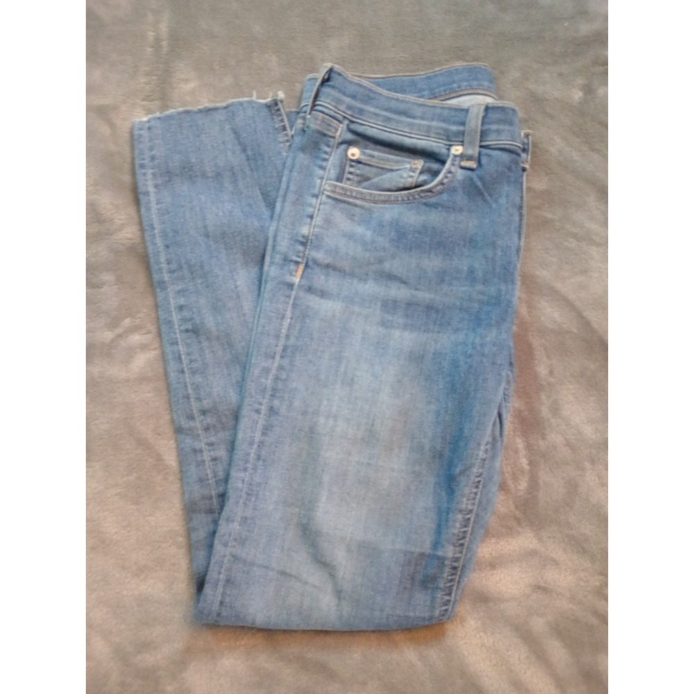 Rag & Bone Mid Rise Ankle Skinny Lucky Rouge Wash Womens‎ Sz 26 Stretch